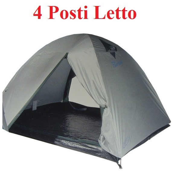 Tenda tourist 4 - tenda da campeggio da 4 posti letto - marca bertoni.